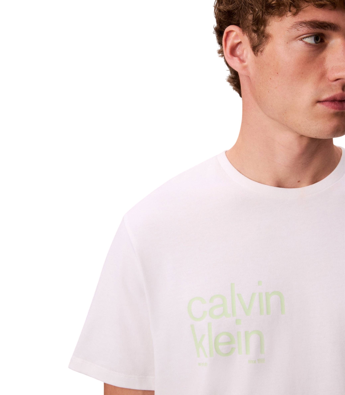 Calvin Klein - Camiseta Blanca para Hombre