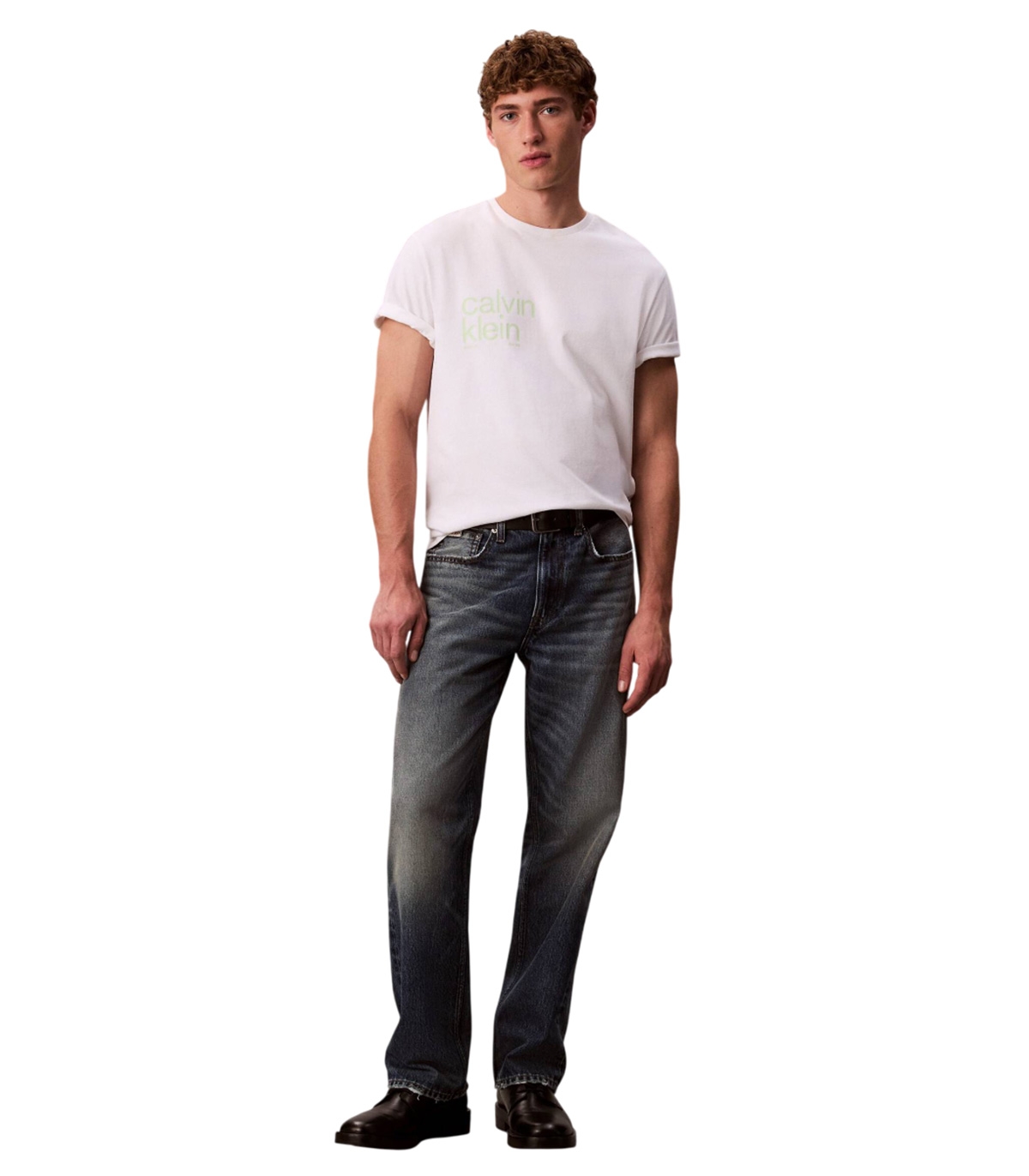 Calvin Klein - Camiseta Blanca para Hombre