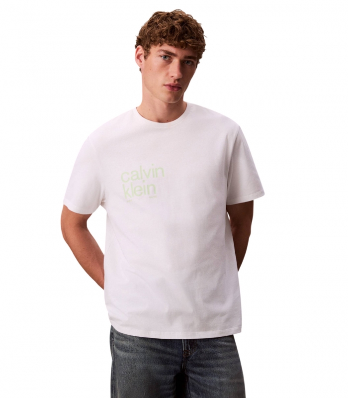 Calvin Klein - Camiseta Blanca para Hombre