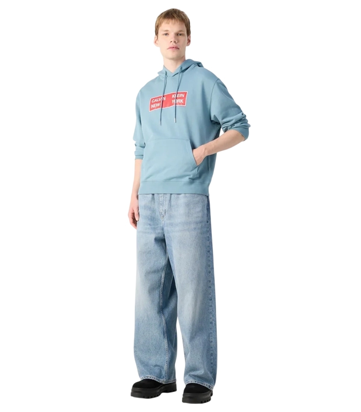 Calvin Klein - Sudadera Celeste para Hombre