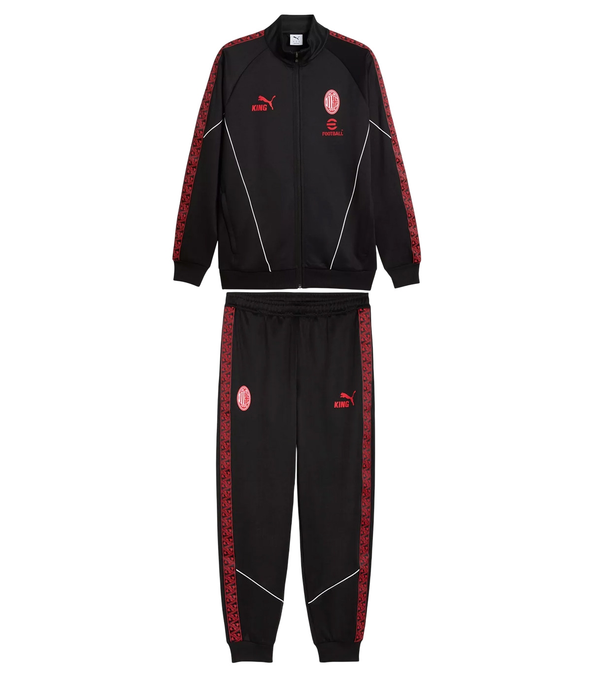 Puma - Chandal Negro para Hombre - AC Milán King