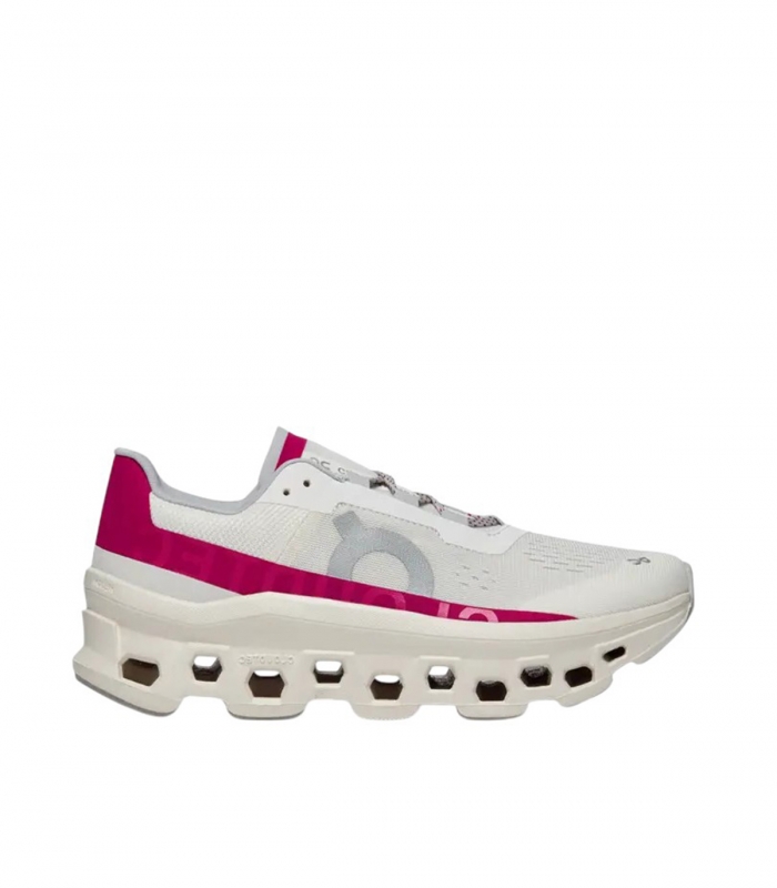 On Running - Zapatillas Blancas para Mujer- Cloudmonster