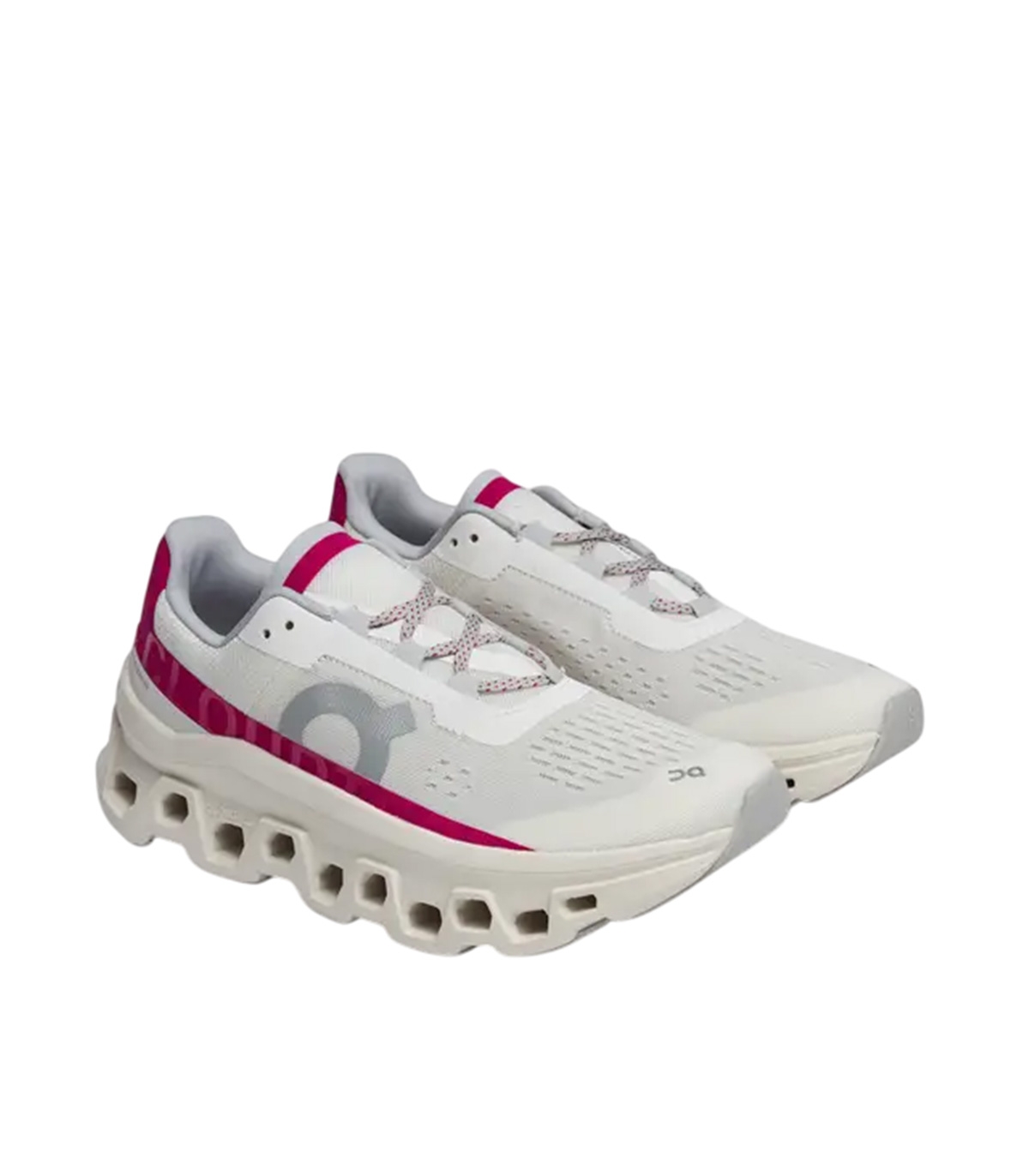 On Running - Zapatillas Blancas para Mujer- Cloudmonster