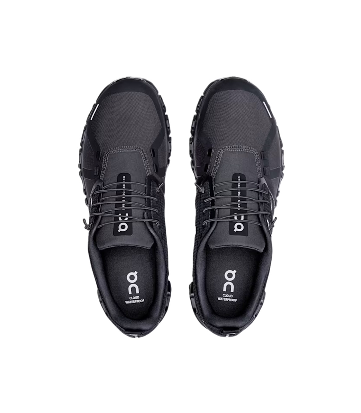 On Running - Zapatillas Negras para Hombre - Cloud 6 Waterproof
