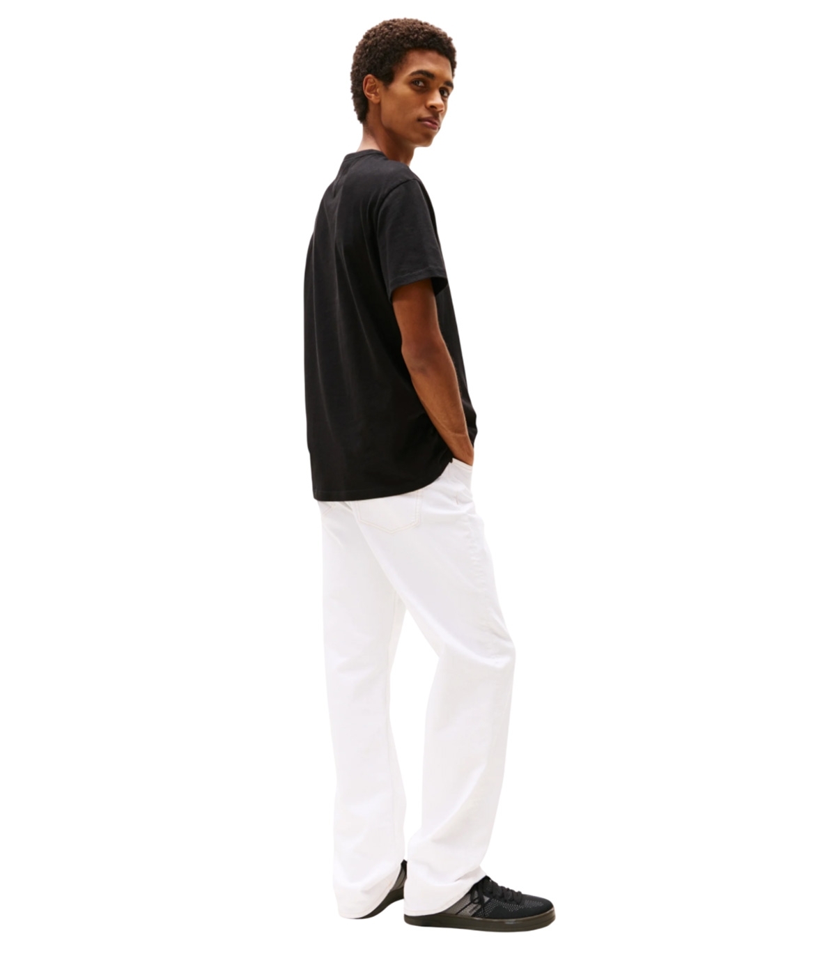 Tommy Hilfiger - Camiseta Negra para Hombre