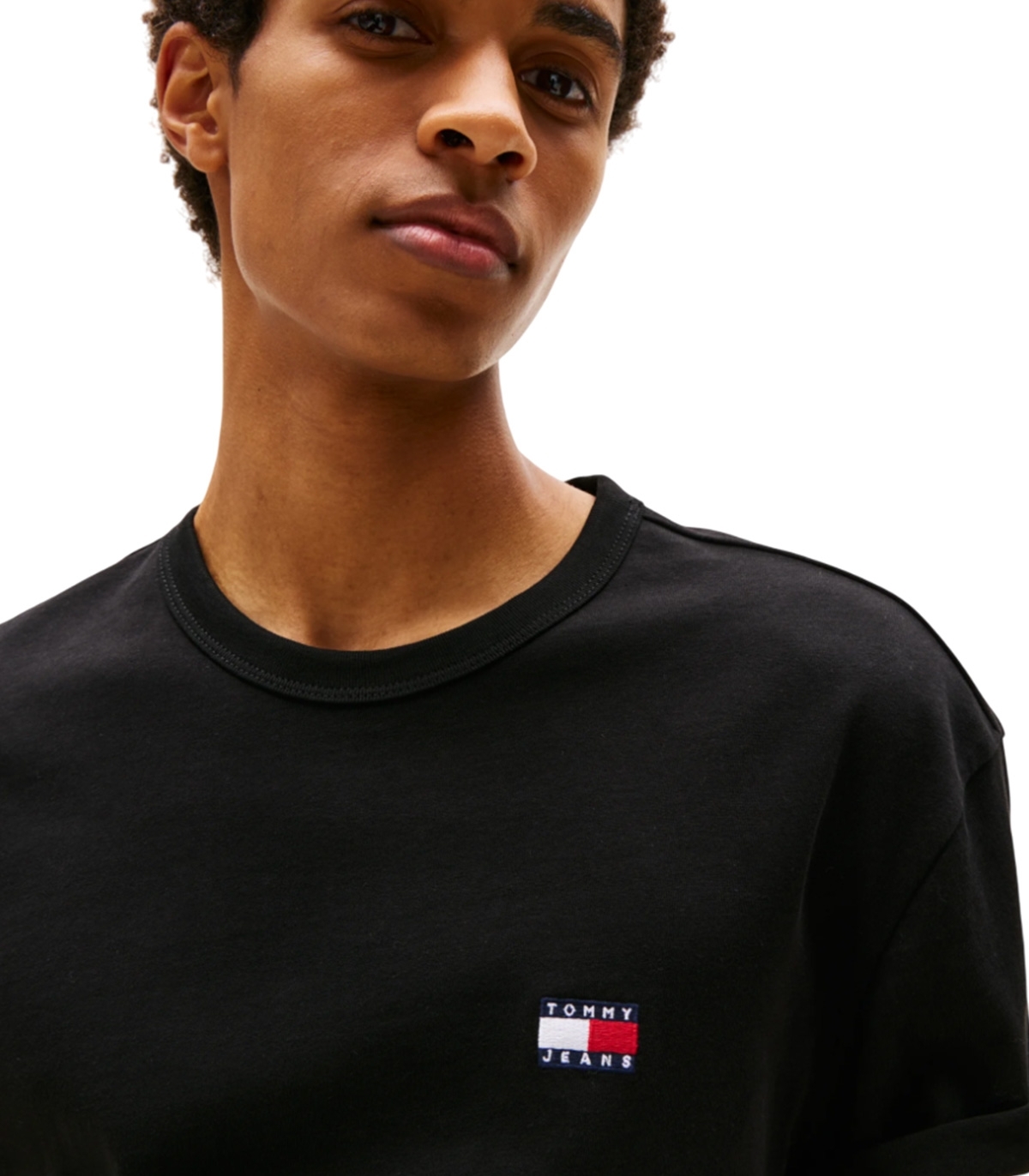 Tommy Hilfiger - Camiseta Negra para Hombre