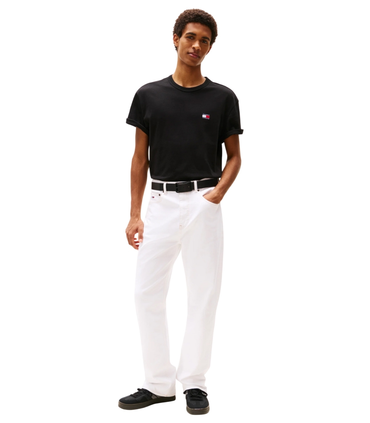 Tommy Hilfiger - Camiseta Negra para Hombre