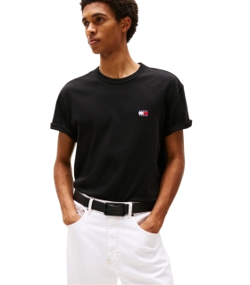 Tommy Hilfiger - Camiseta Negra para Hombre