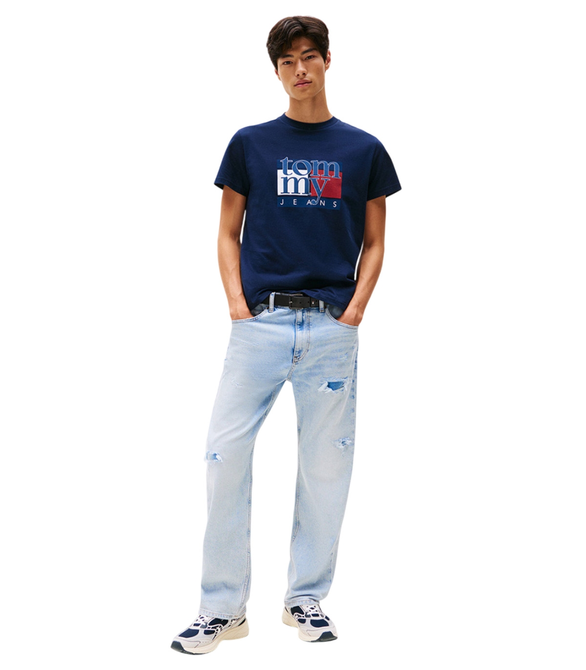 Tommy Jeans - Camiseta Azul Marino para Hombre