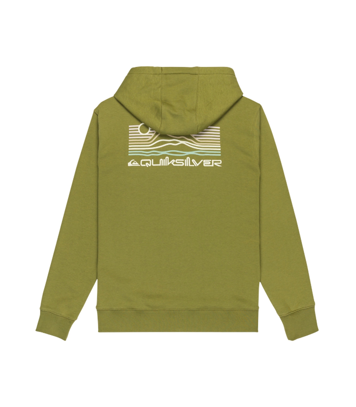 Quiksilver - Sudadera Verde para Hombre - Sunchiser