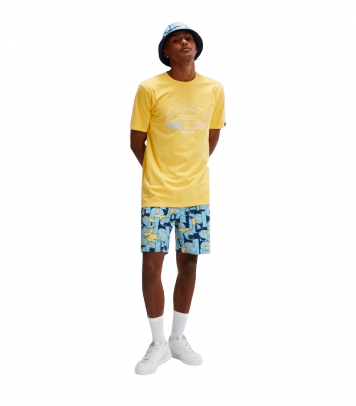 Ellesse - Camiseta Amarilla para Hombre - Giambettio
