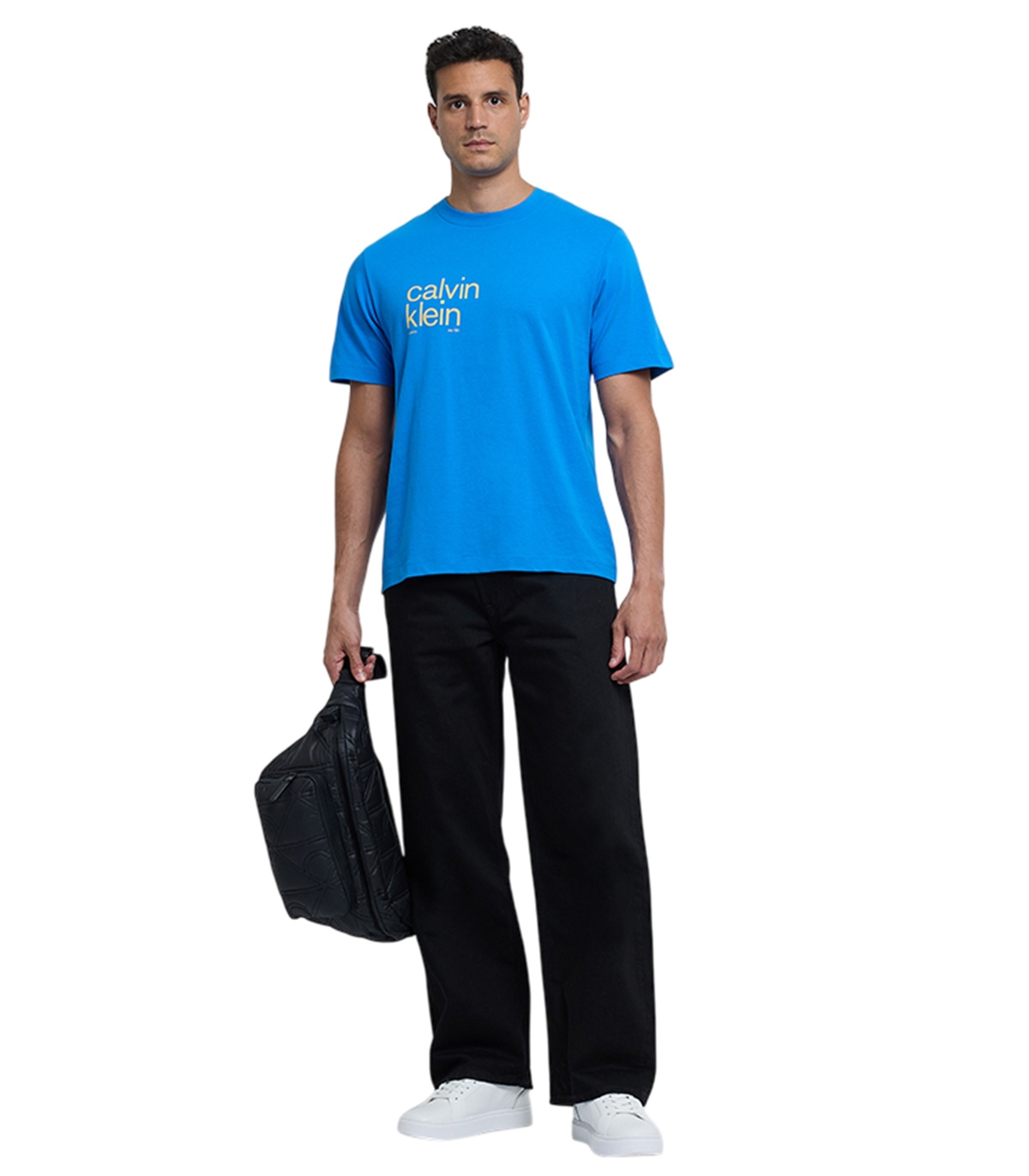 Calvin Klein - Camiseta Azul para Hombre