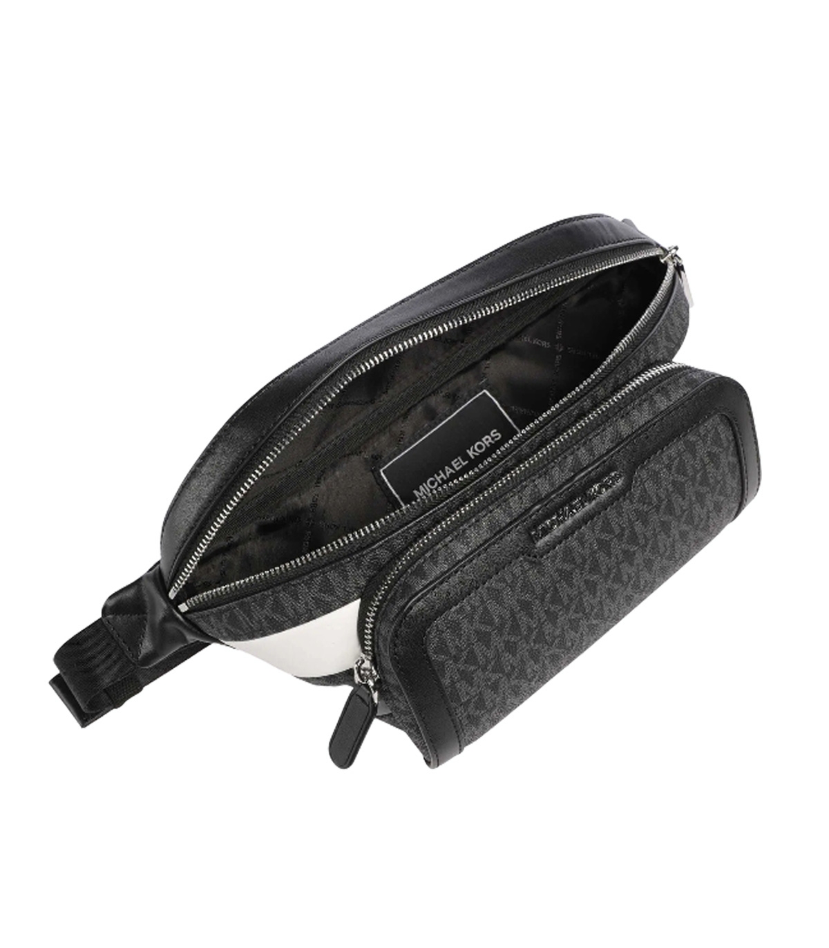 Michael Kors - Riñonera Negra para Hombre - Malone