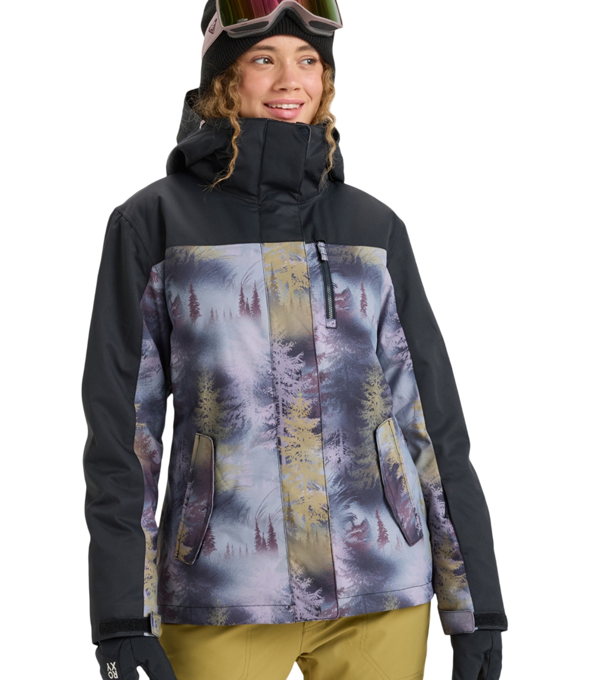 Roxy - Chaqueta Gris para Mujer - Jetty Block