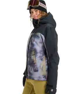 Roxy - Chaqueta Gris para Mujer - Jetty Block