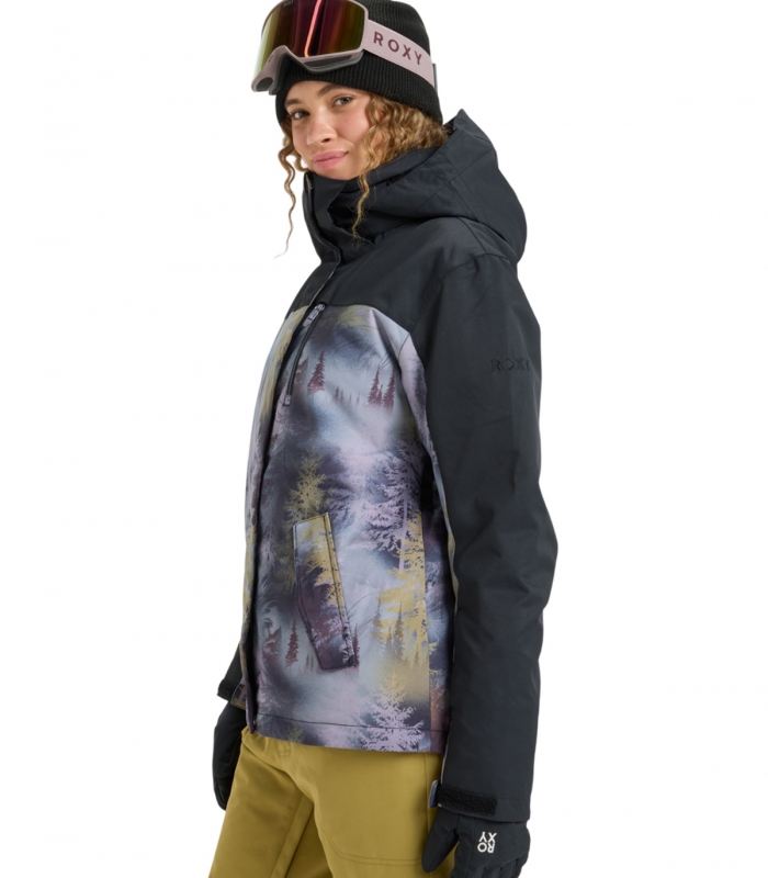 Roxy - Chaqueta Gris para Mujer - Jetty Block