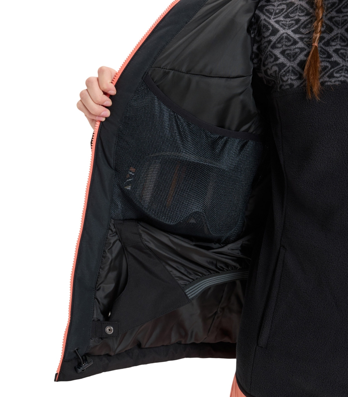 Roxy - Chaqueta Negra para Mujer - Galaxy