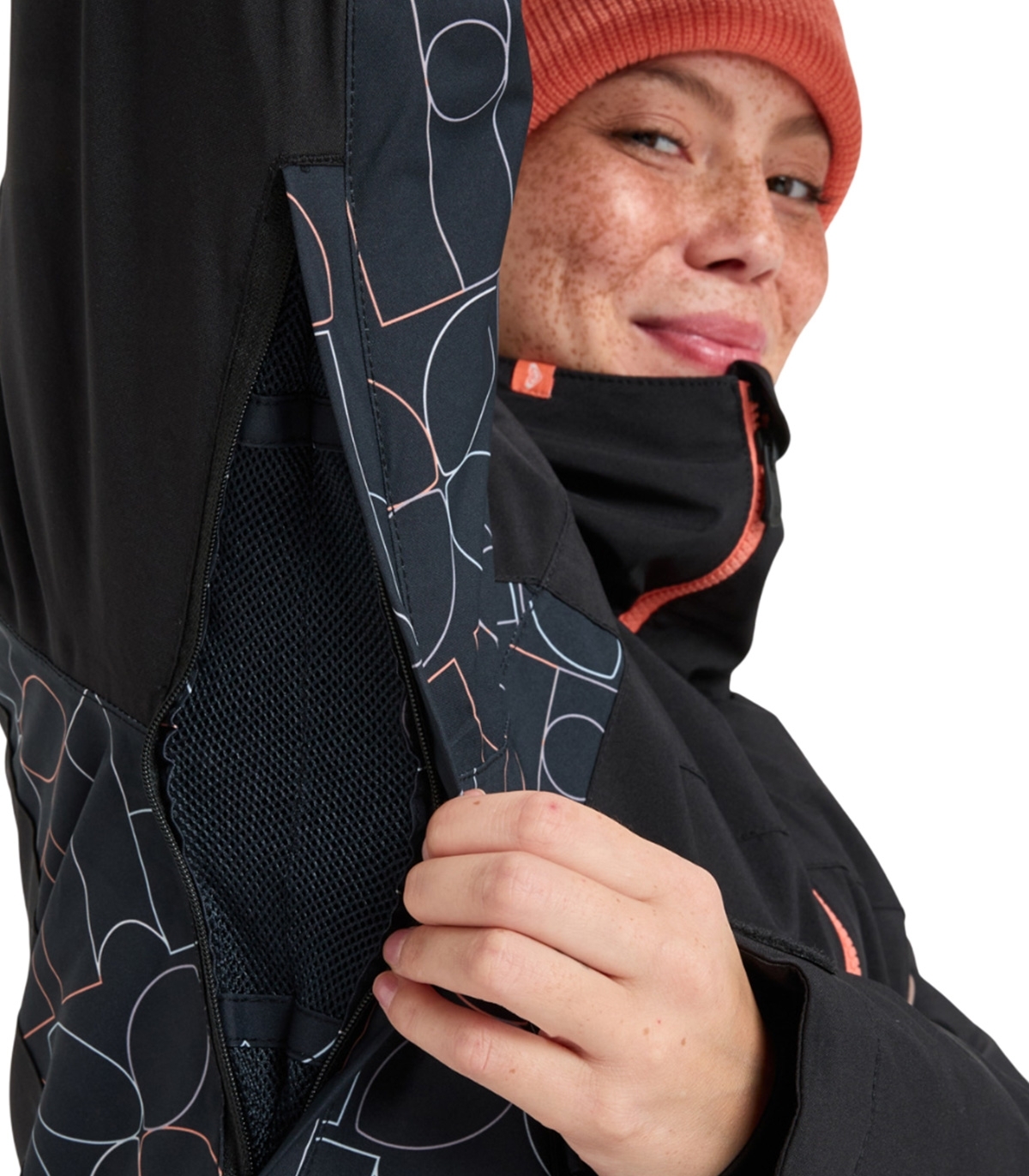 Roxy - Chaqueta Negra para Mujer - Galaxy
