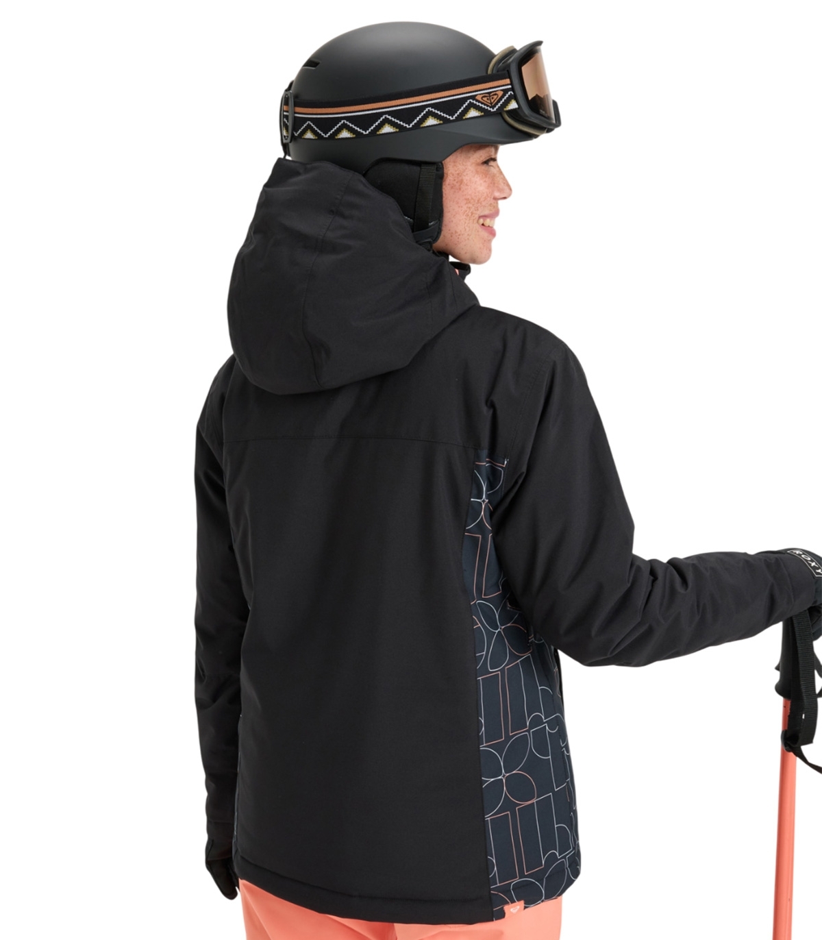 Roxy - Chaqueta Negra para Mujer - Galaxy