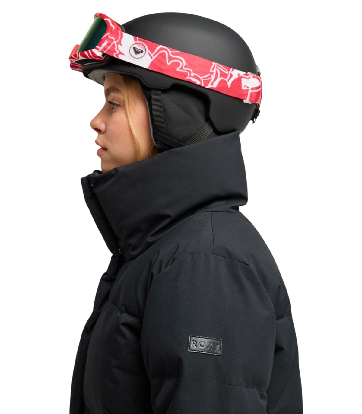 Roxy - Chaquetón Negro para Mujer - Snow Winter Rebel