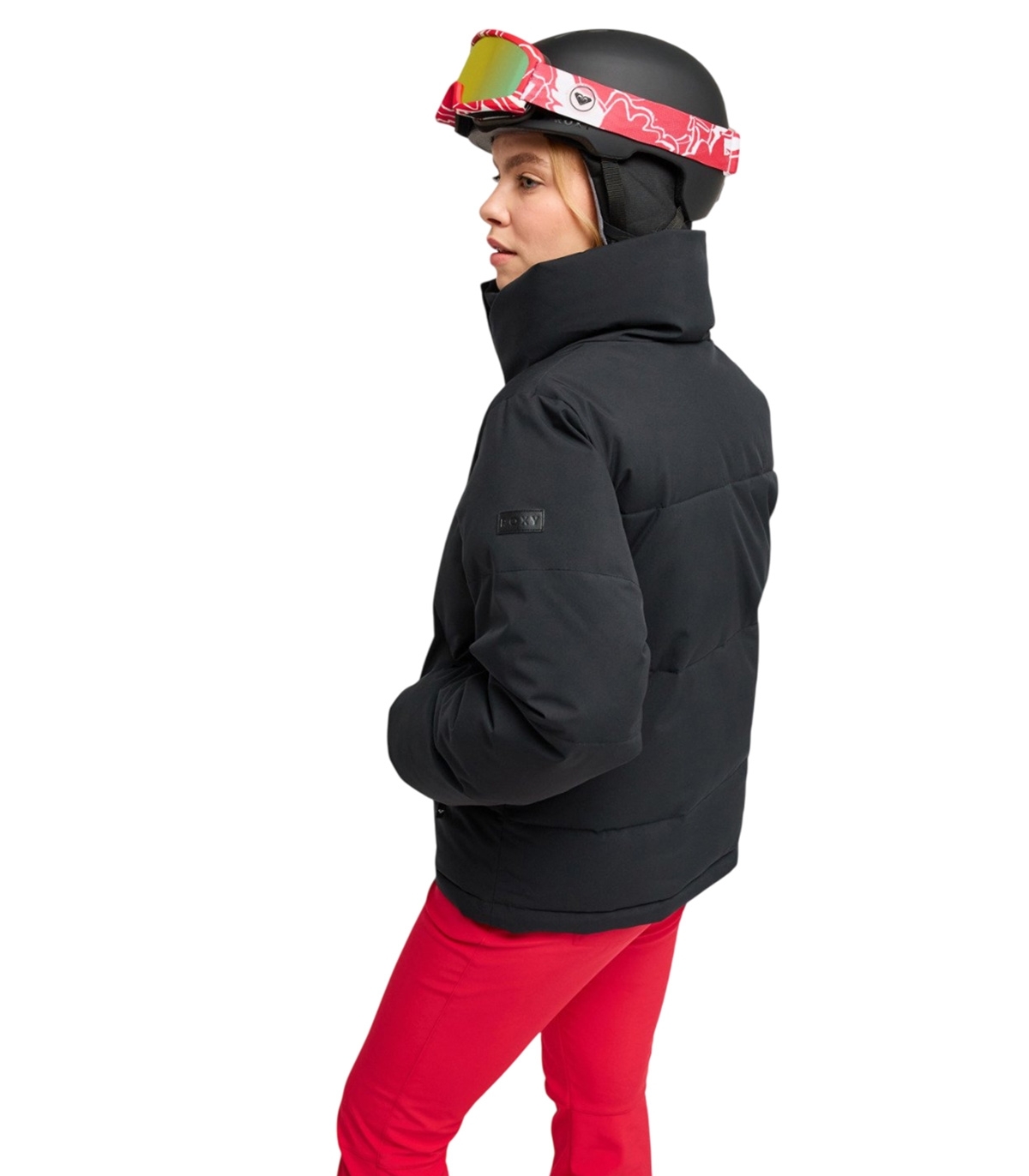 Roxy - Chaquetón Negro para Mujer - Snow Winter Rebel