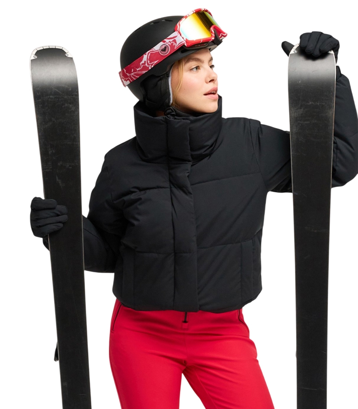 Roxy - Chaquetón Negro para Mujer - Snow Winter Rebel