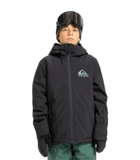 Quiksilver - Chaqueta Negra para Niño - MISSION YOUTH