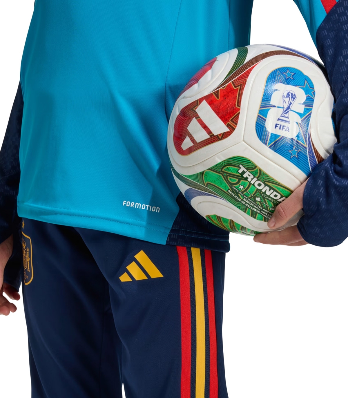 Adidas - Chandal Azul para Niño - España 25/26