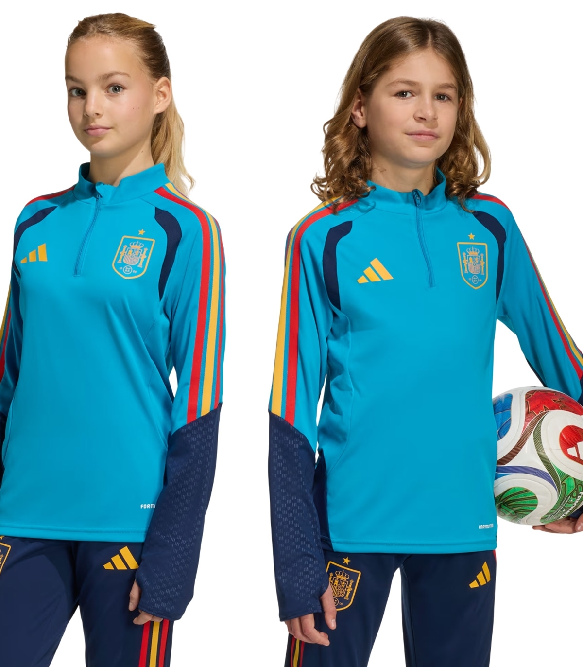 Adidas - Chandal Azul para Niño - España 25/26