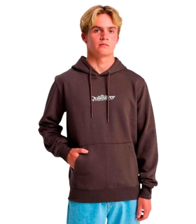 Quiksilver - Sudadera Marrón para Hombre - Screen Fleece