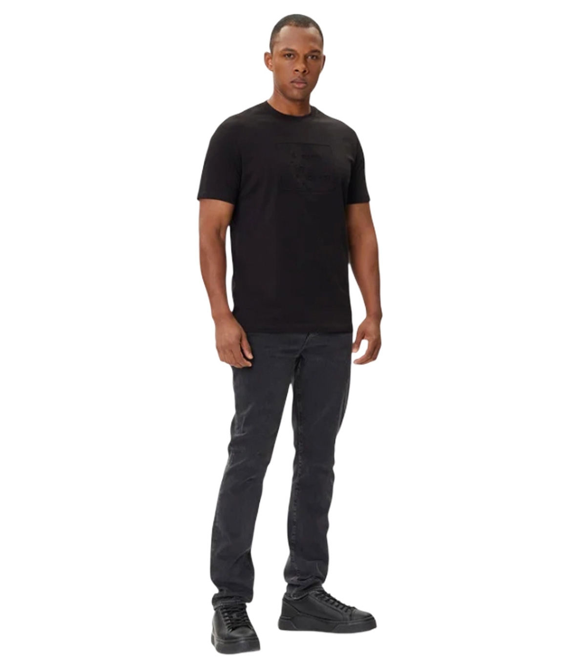 Armani Exchange - Pantalon Negro para Hombre