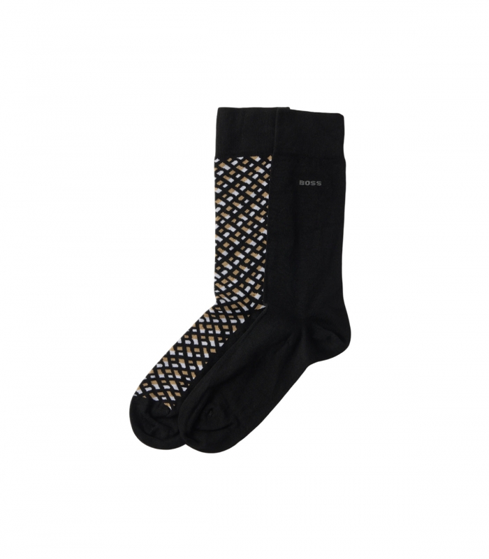 Boss - Calcetines Negro para Hombre - Monogram