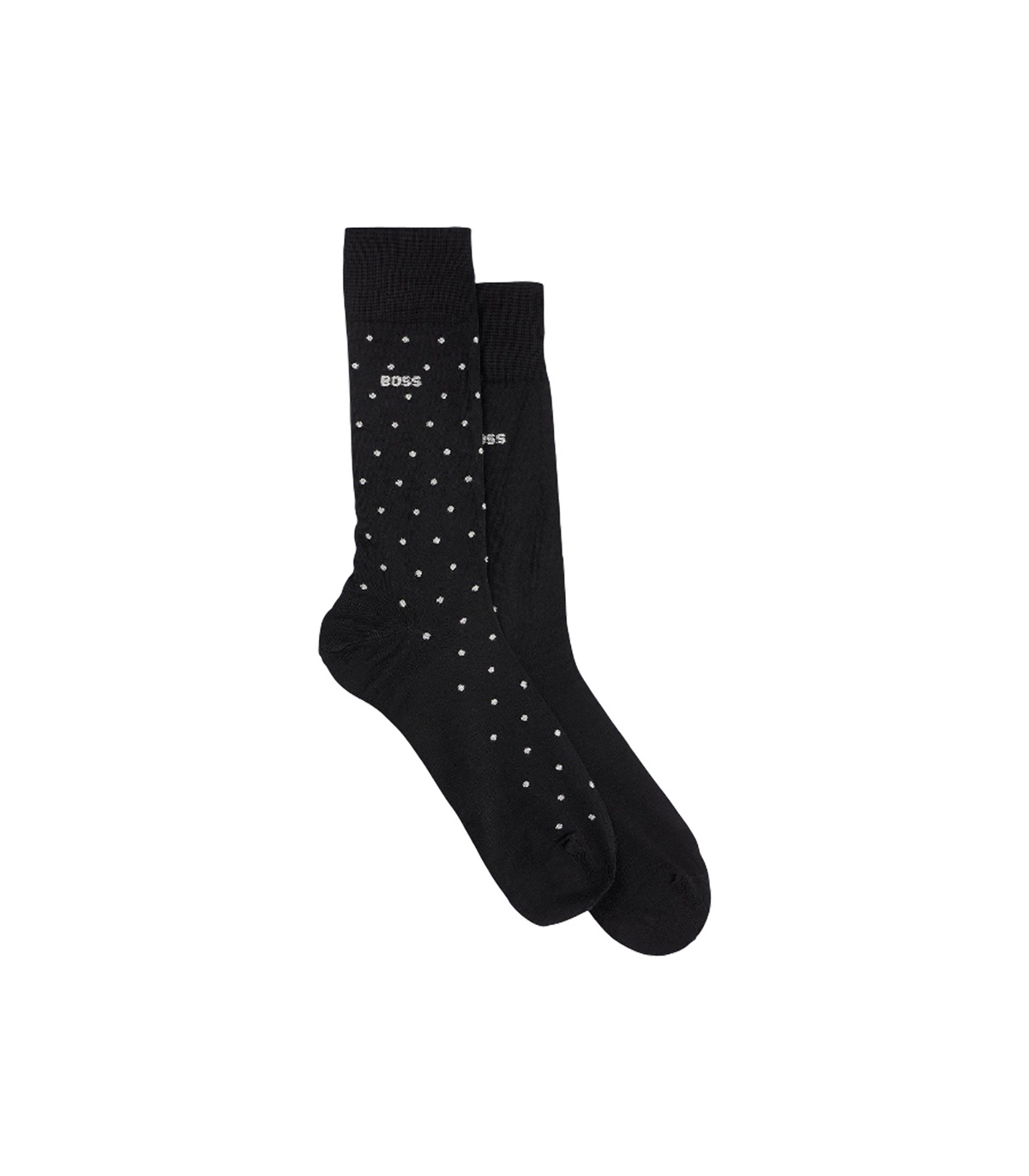 Boss - Calcetines Negros para Hombre - 2Prs Gilft Set