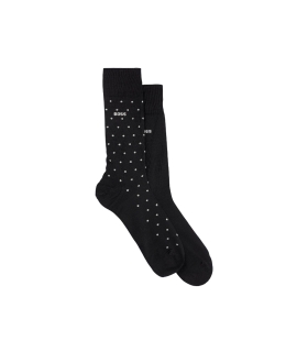Boss - Calcetines Negros para Hombre - 2Prs Gilft Set