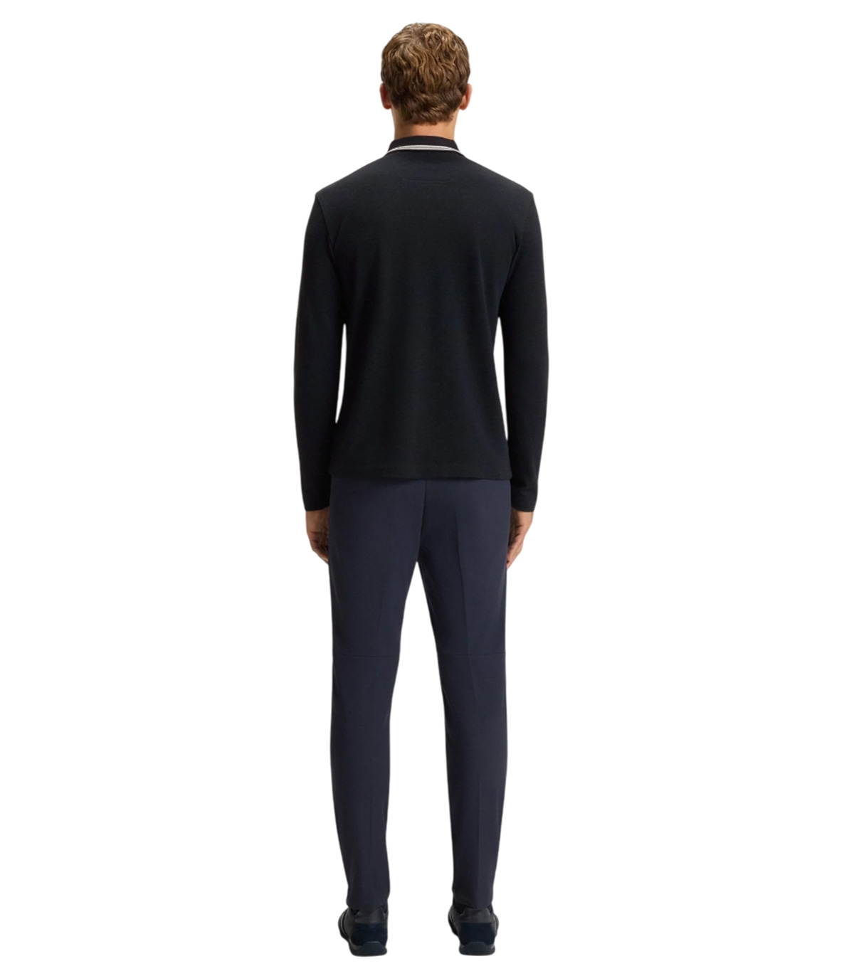 Boss - Polo Negro para Hombre