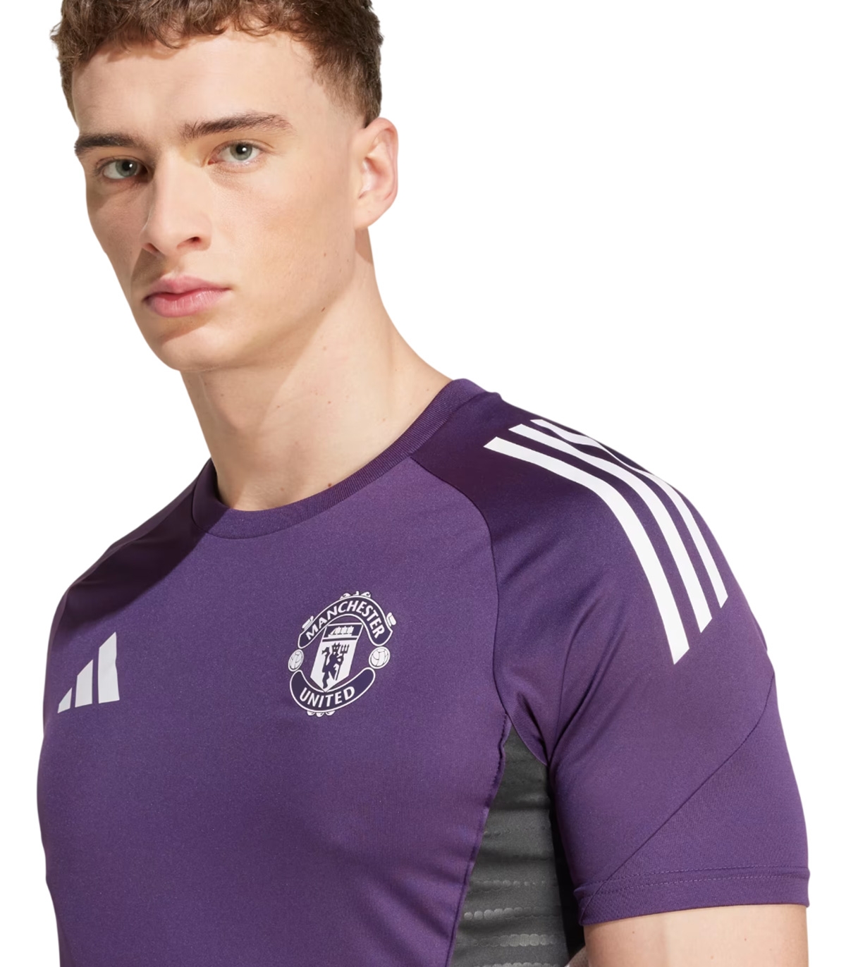 Adidas - Camiseta Morada para Hombre - Manchester 25/26