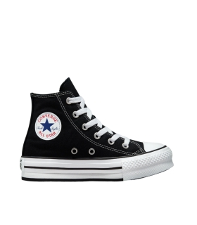 Converse - Zapatillas para Niña Negras - Chuck Taylor All Star