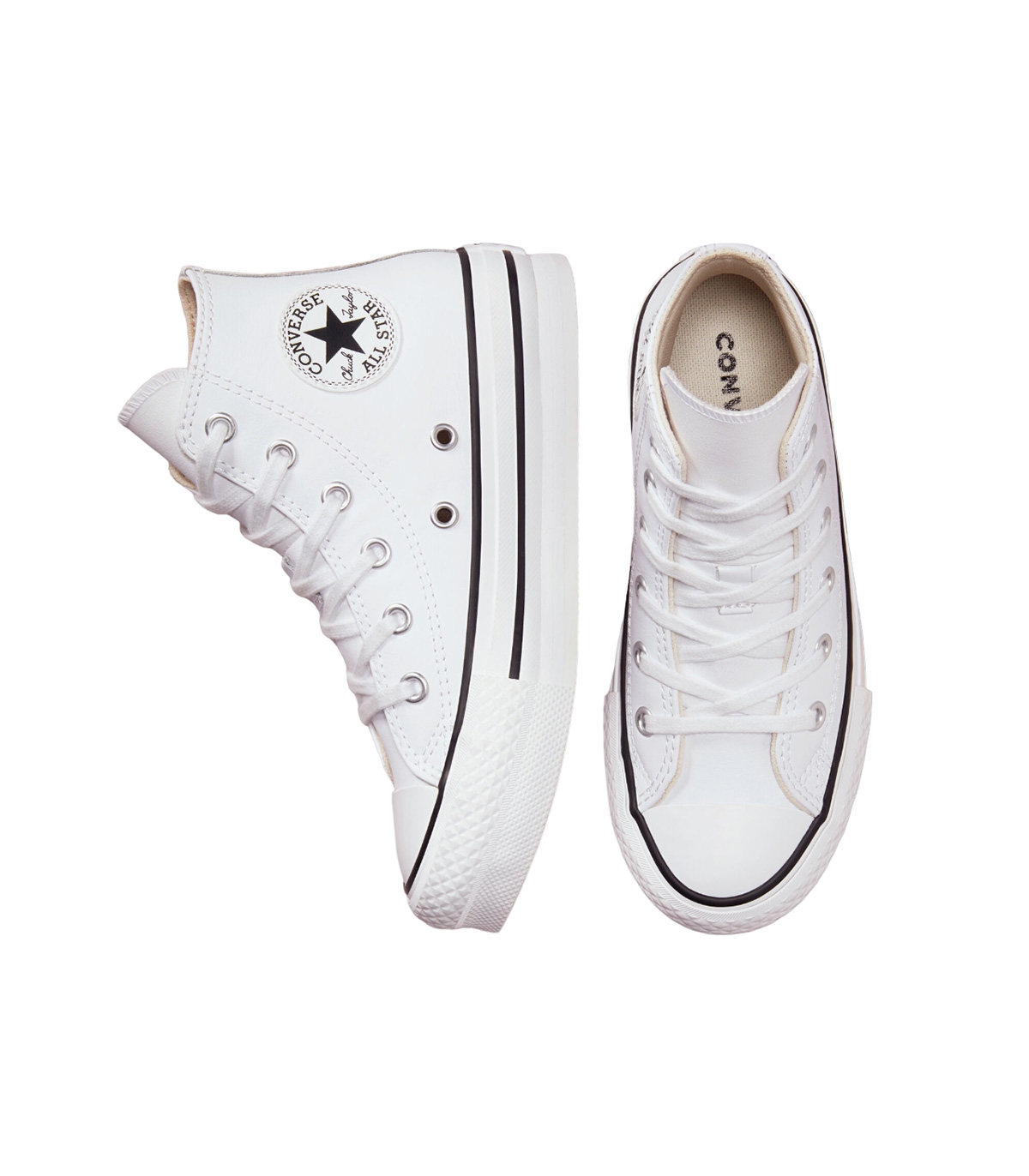 Converse - Zapatillas para Niña Blancas - Chuck Taylor All Star