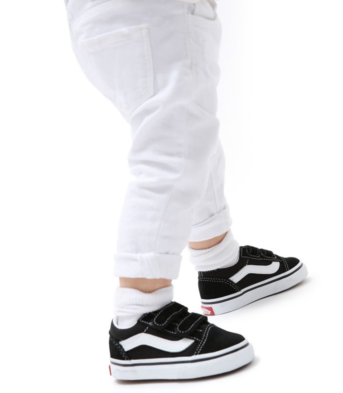 Vans - Zapatillas para Niño Negras - Old Skool V