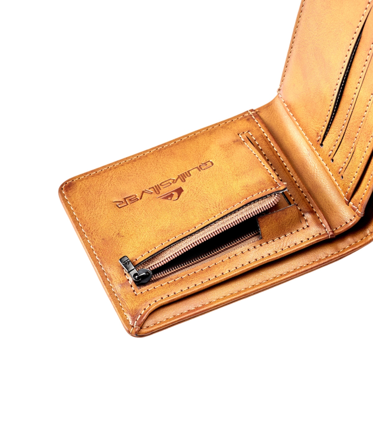Quiksilver - Cartera Marrón para Hombre - Slim Rays