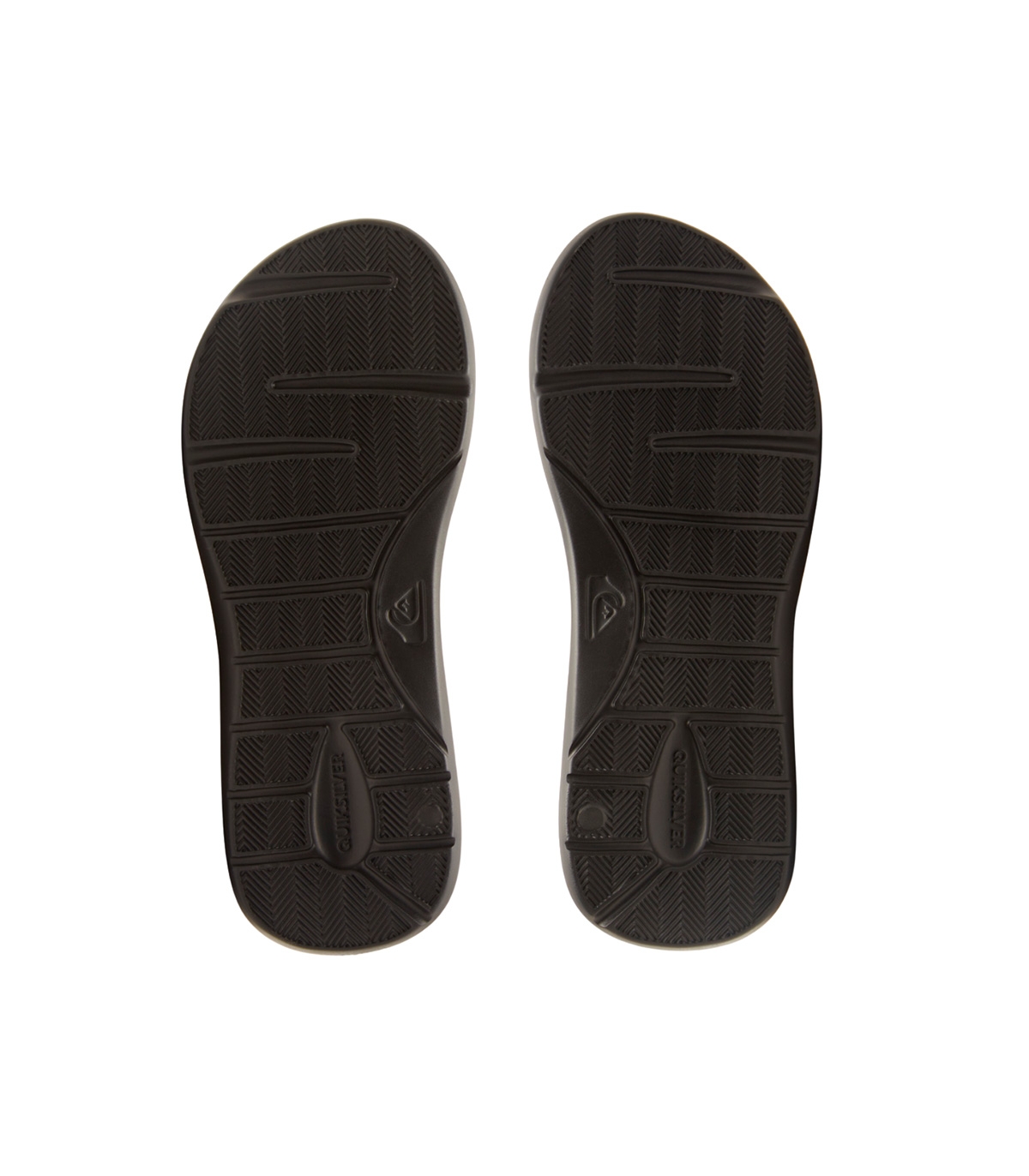 Quiksilver - Chanclas Negras para Hombre - Salvage