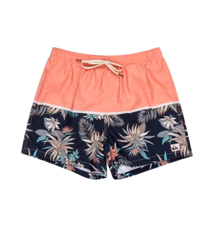 Quiksilver - Bañador Naranja para Hombre - Life On Reef