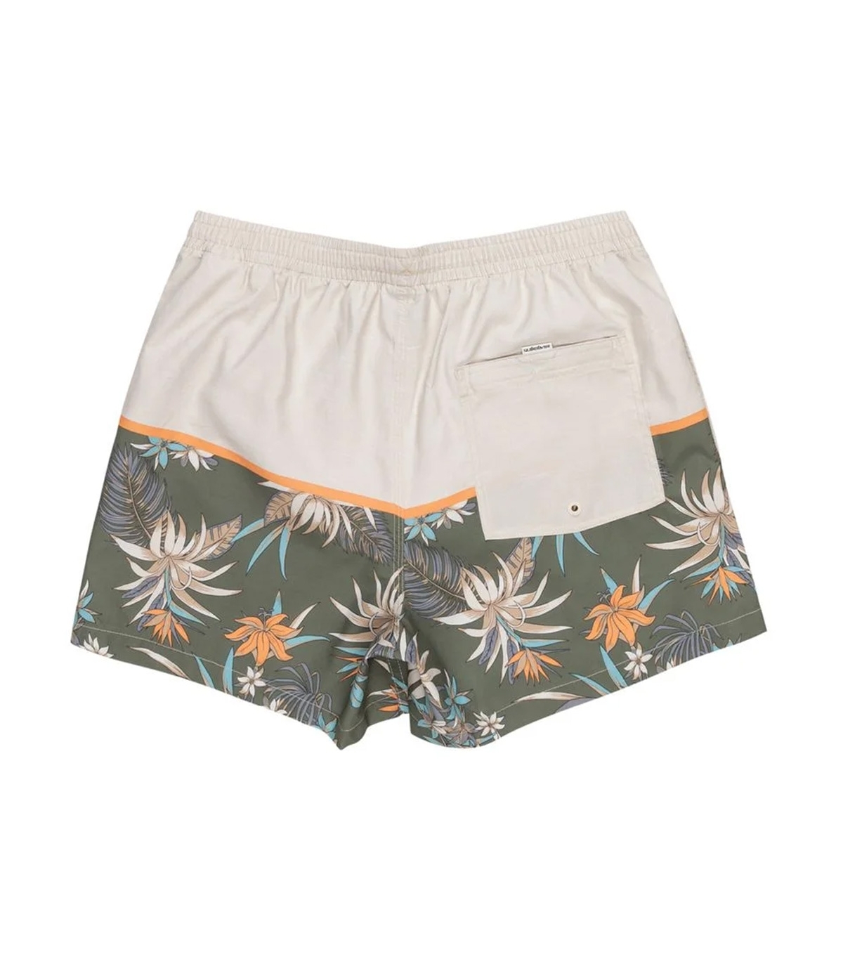 Quiksilver - Bañador Beige para Hombre - Life On The Reef 15"