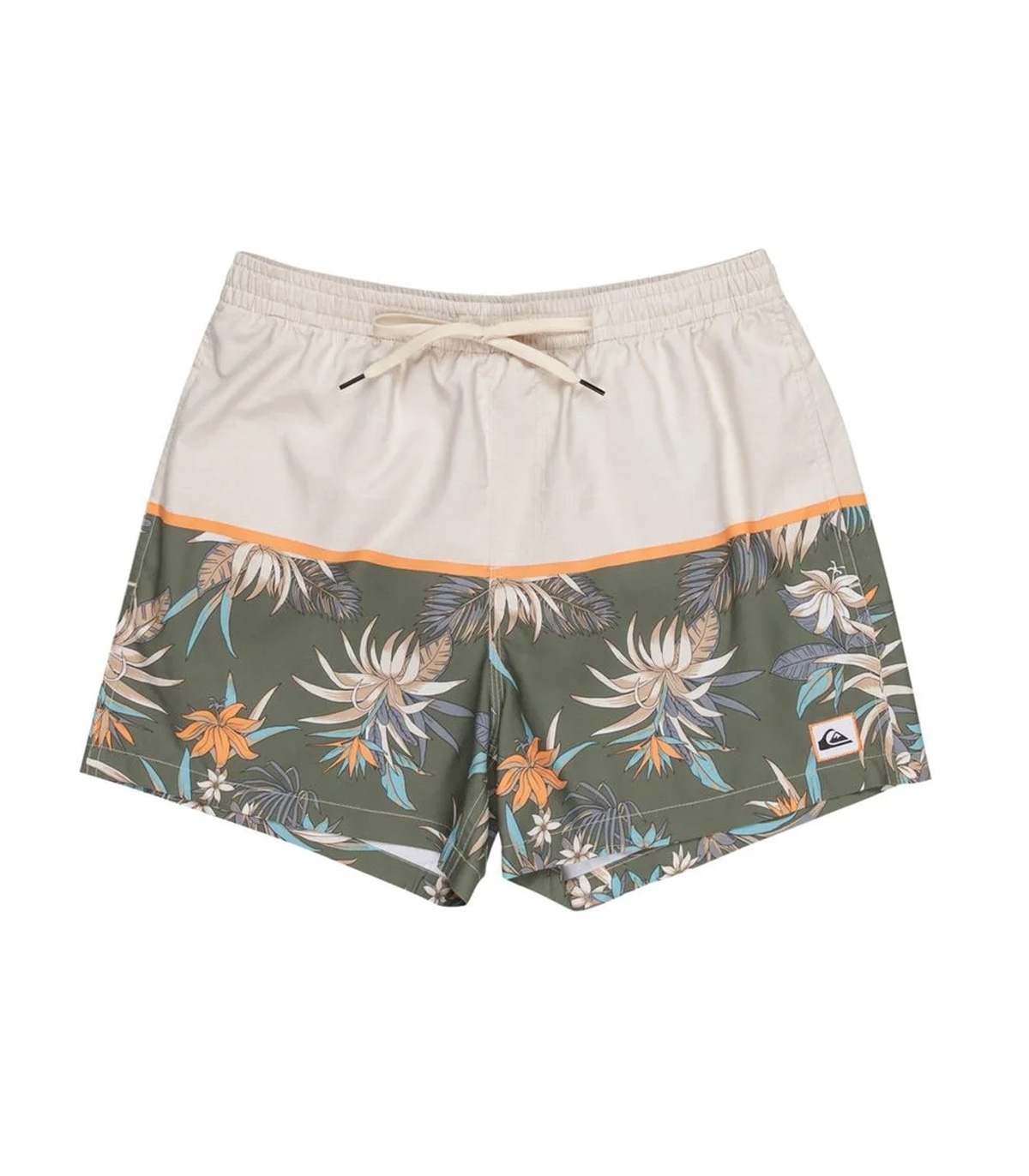 Quiksilver - Bañador Beige para Hombre - Life On The Reef 15"