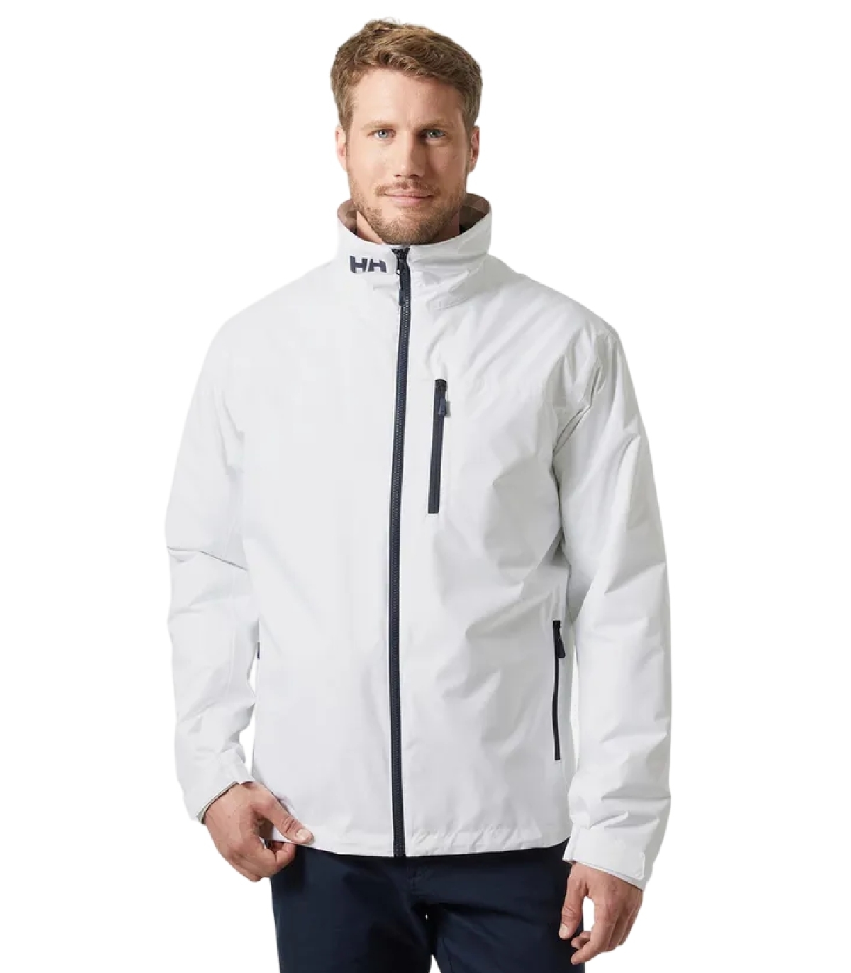 Helly Hansen - Chaqueta Blanca para Hombre - Crew Midlayer