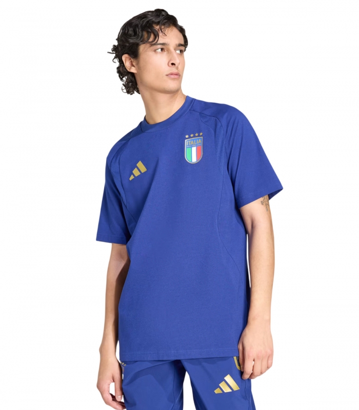 Adidas - Camiseta Azul para Hombre - Italia 26