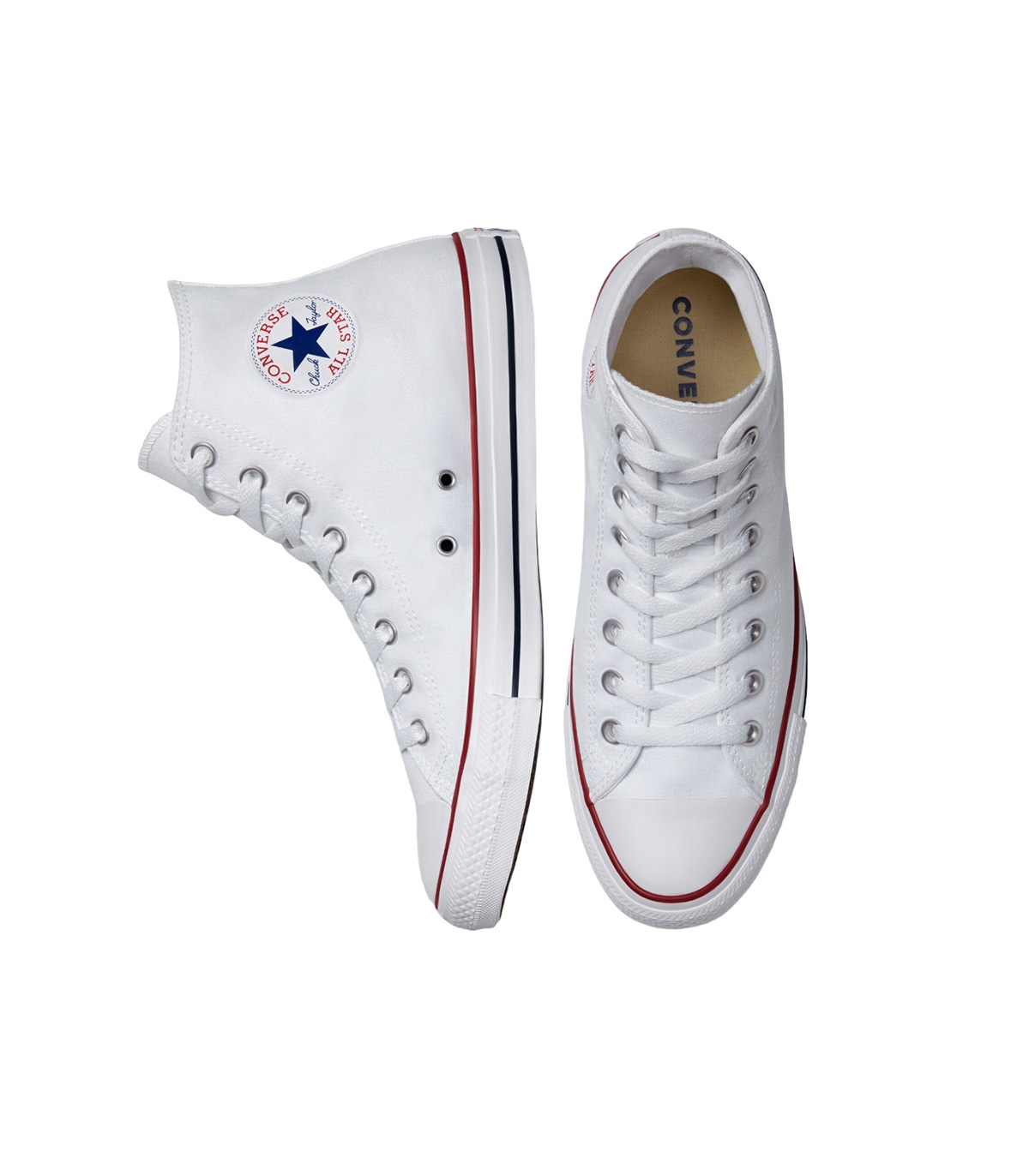 Converse - Zapatillas Unisex Blancas - Chuck Taylor All Star