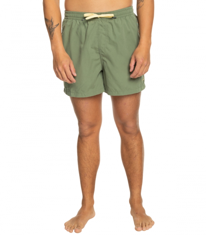 Quiksilver - Bañador Verde para Hombre - Behind Waves 15"