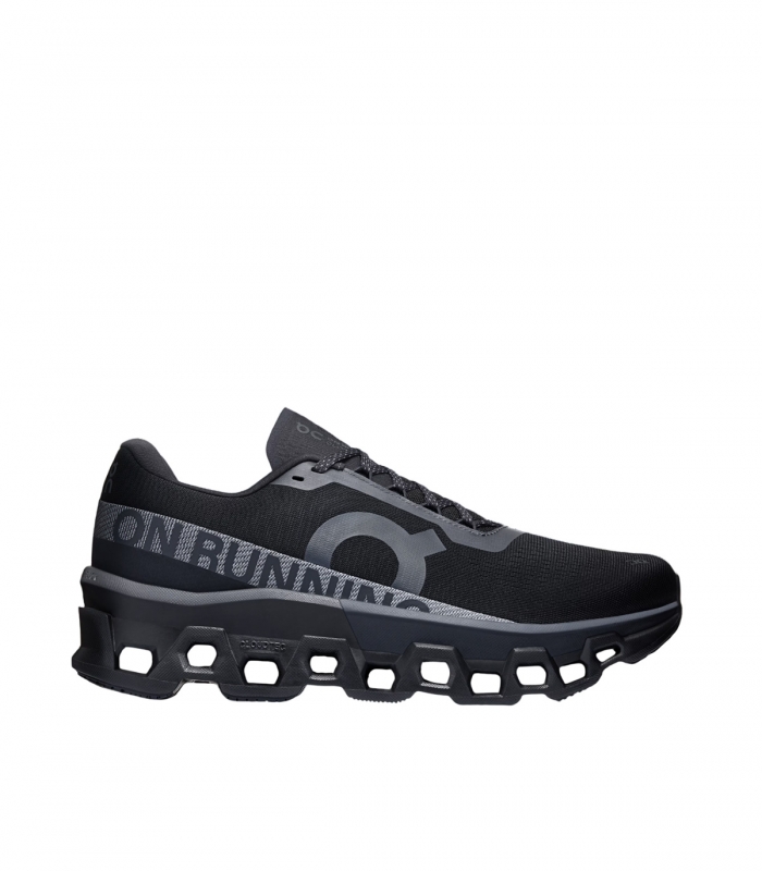 On Running - Zapatillas Negras para Hombre - Cloudmonster