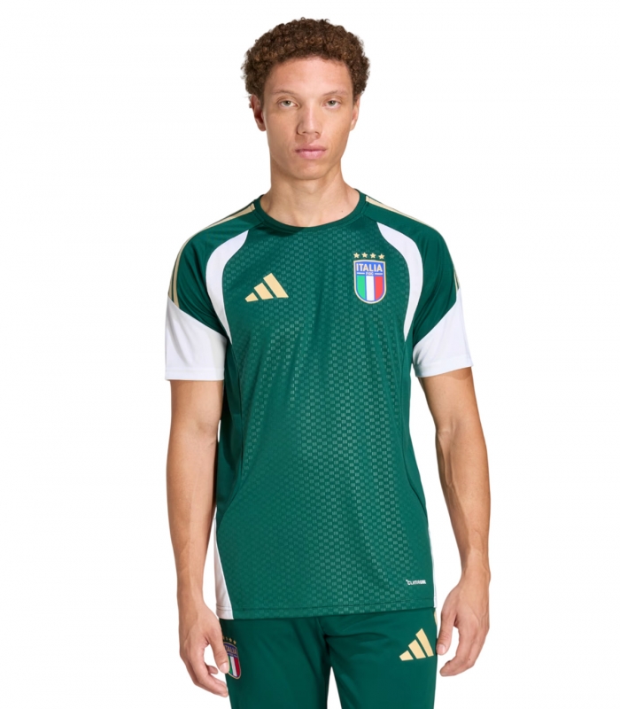 Adidas - Camiseta Verde para Hombre -Italia 26